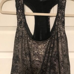 Fancy black tank top
